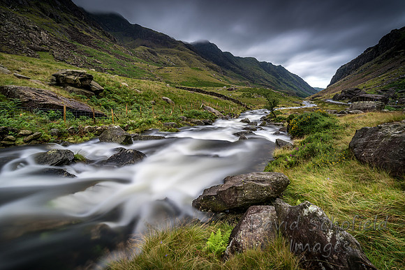 Rapids at Llanberis Pass
